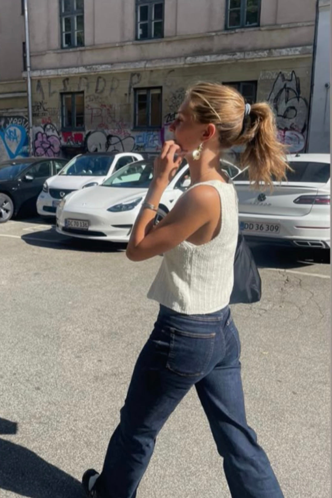 250418 Bruna Raw Denim Pants (Inspiration)
