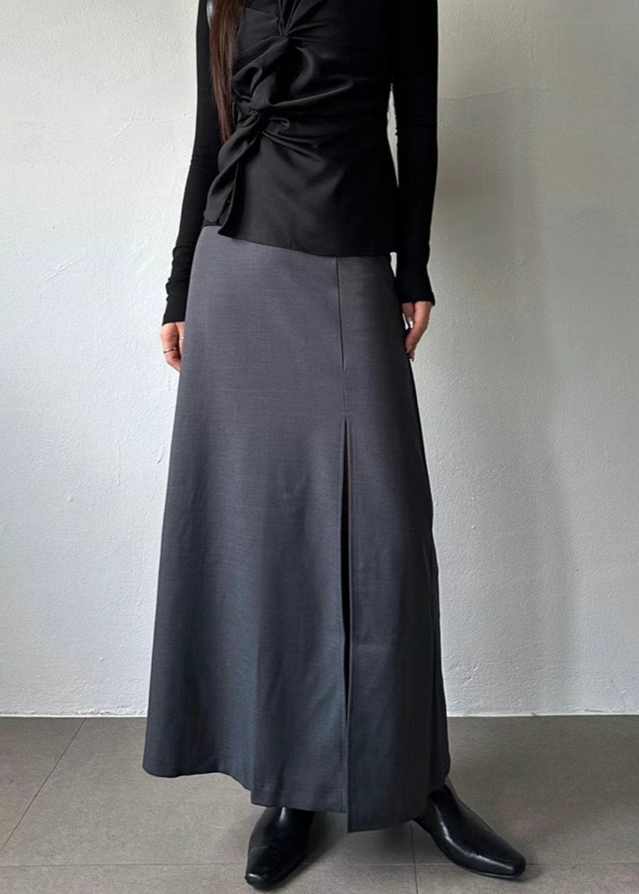1208 Constance Slit Skirt