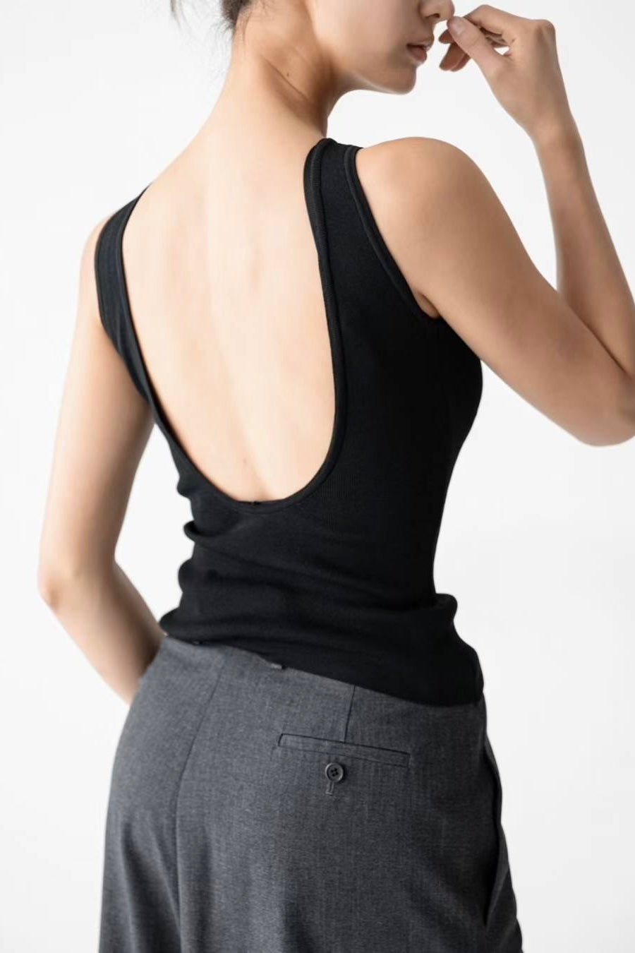 250713 Low Back Tank Top