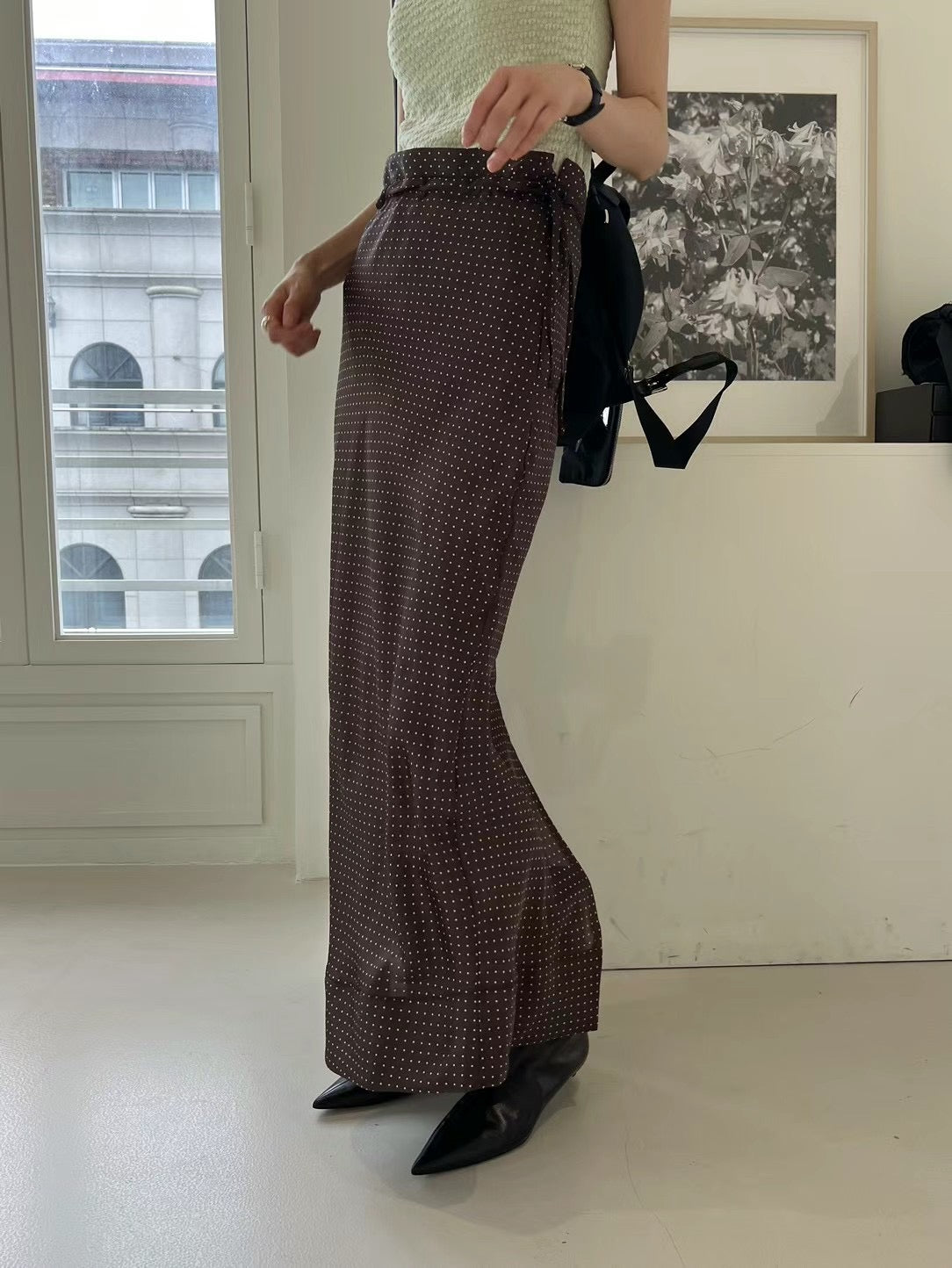 0937 French Style Dot Skirt (PT2.SHOWROOM 有DISPLAY)