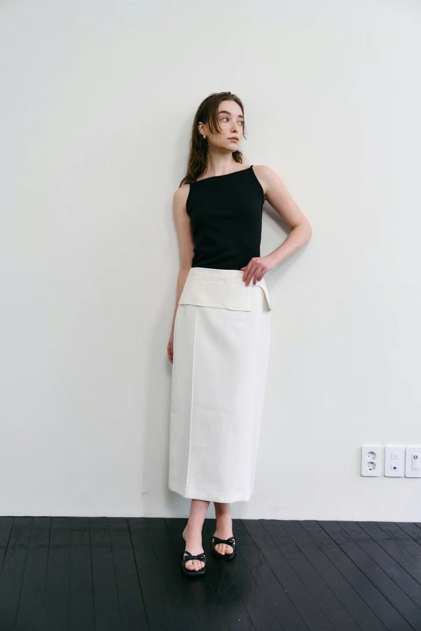 0642 Classic French Neck Top