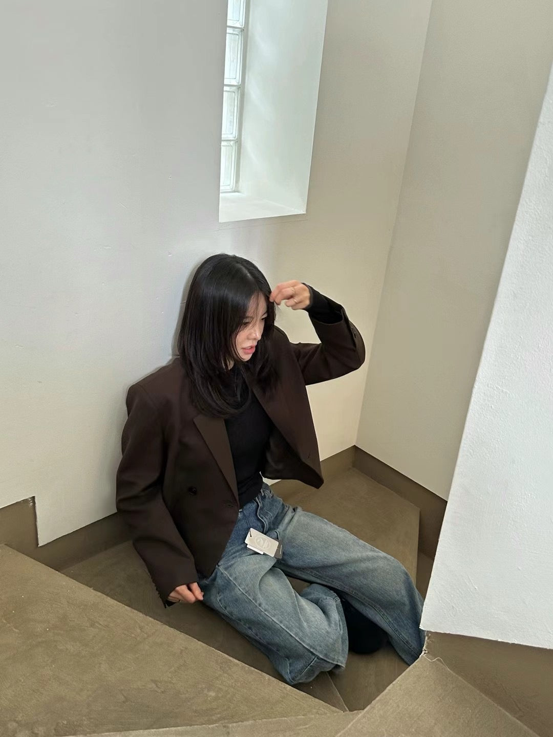 0940 Rivera Crop Blazer (PT1.SHOWROOM 有DISPLAY)