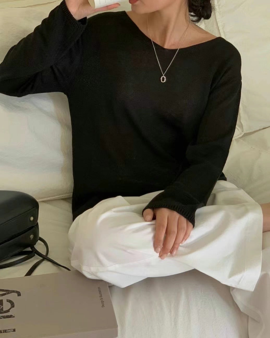LS05 - Sofia Cozy Knit Top