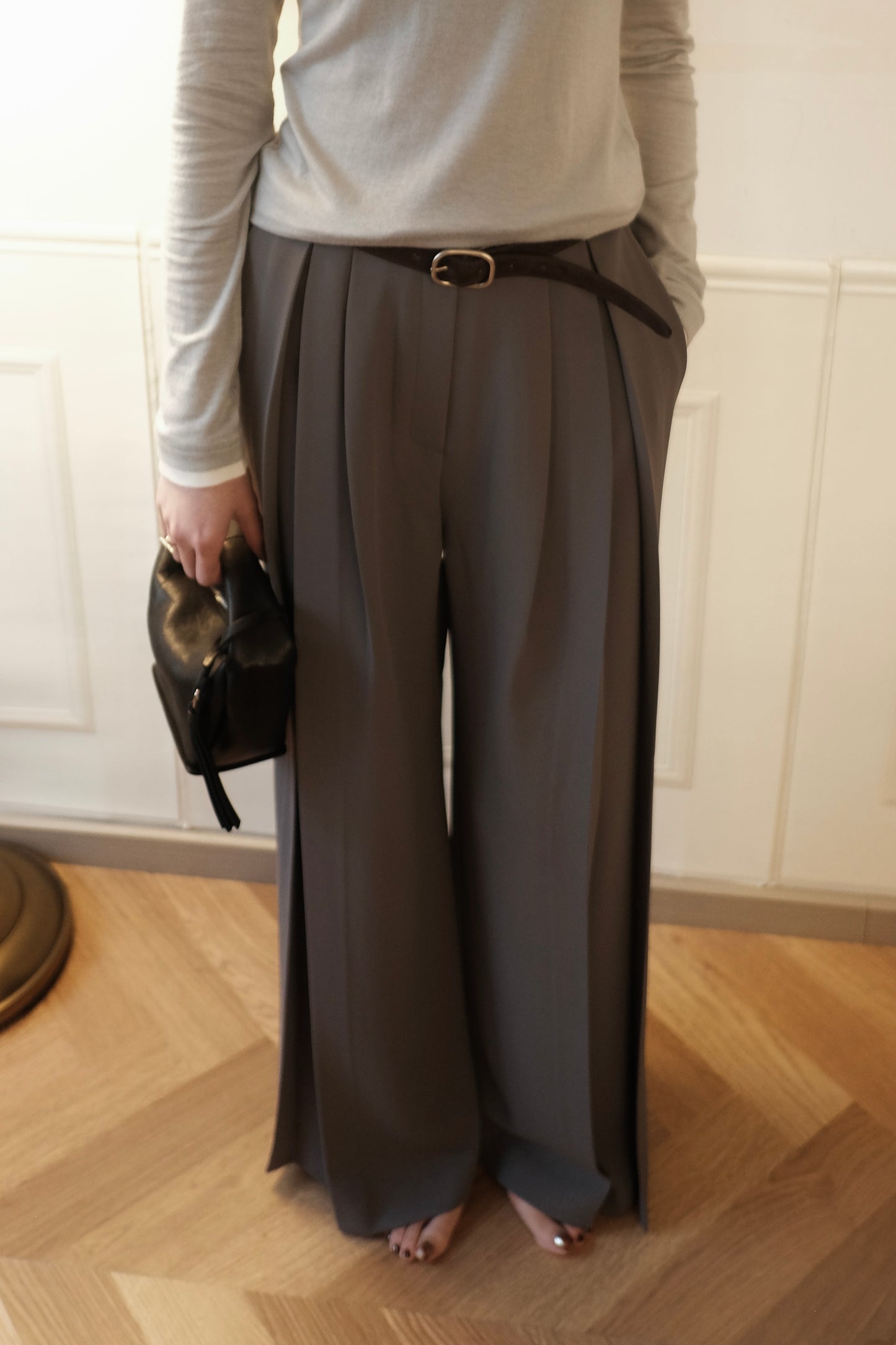 250212 Micheline Flare Slacks