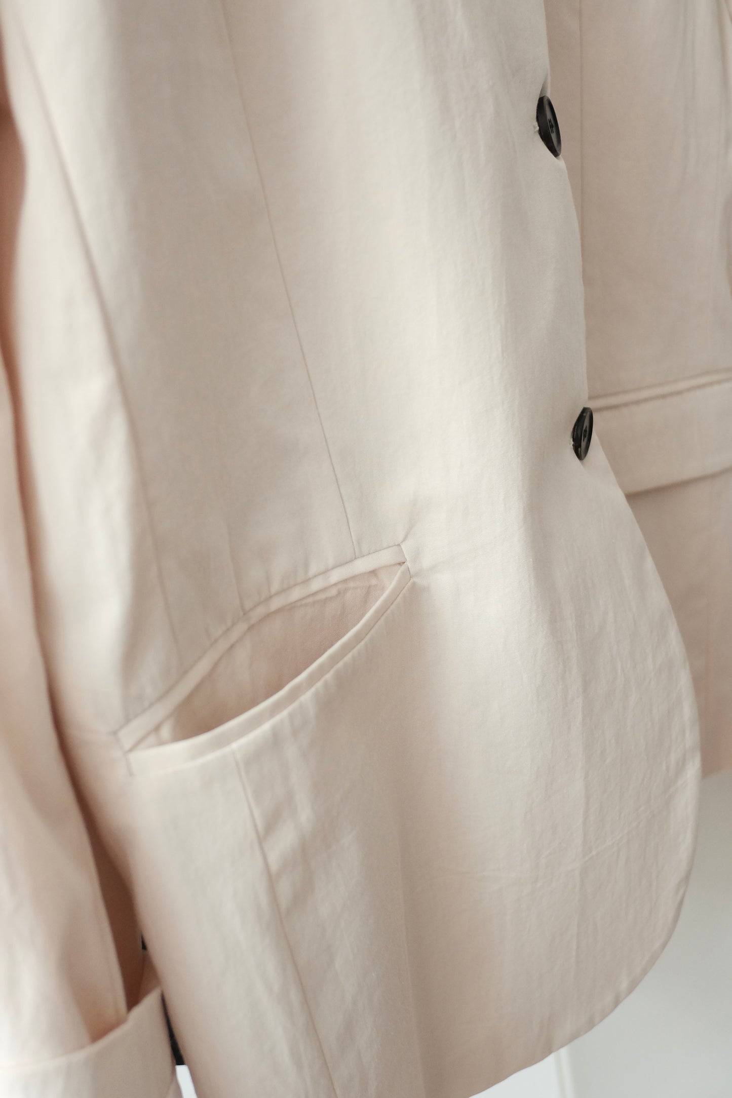 250433 Savannah Collarless Blazer - Summer Spring