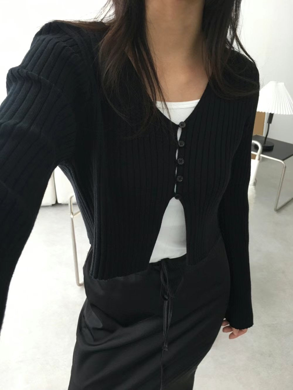 0925 Clasp Rib knit Top (PT1.SHOWROOM 有DISPLAY)