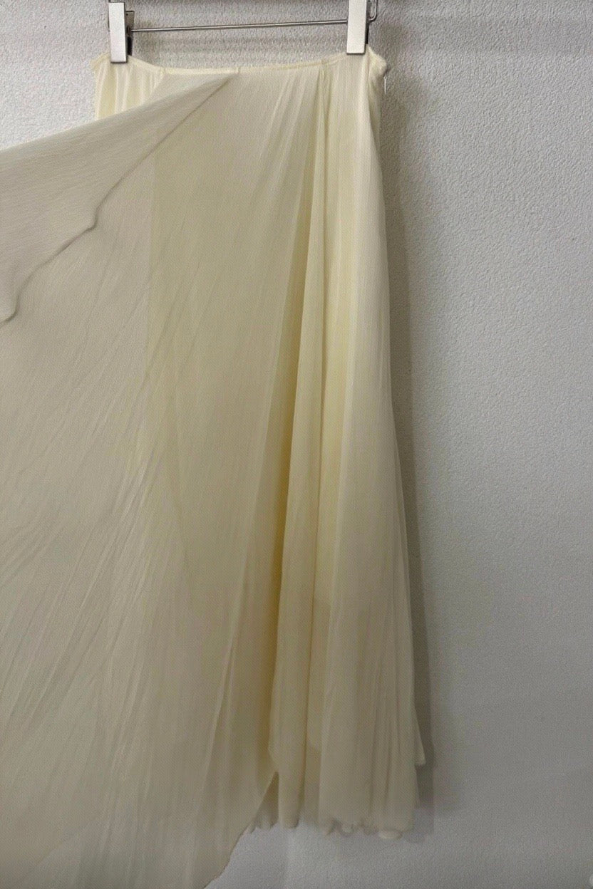 250938 Beatrice sheer layering skirt