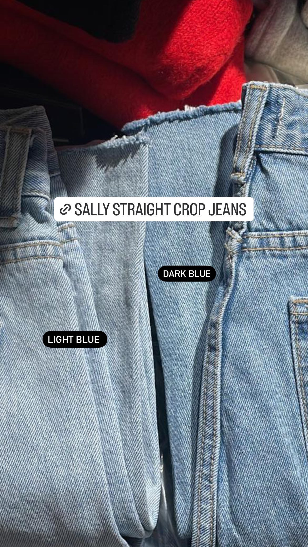 J09 - Sally Straight Crop Jeans