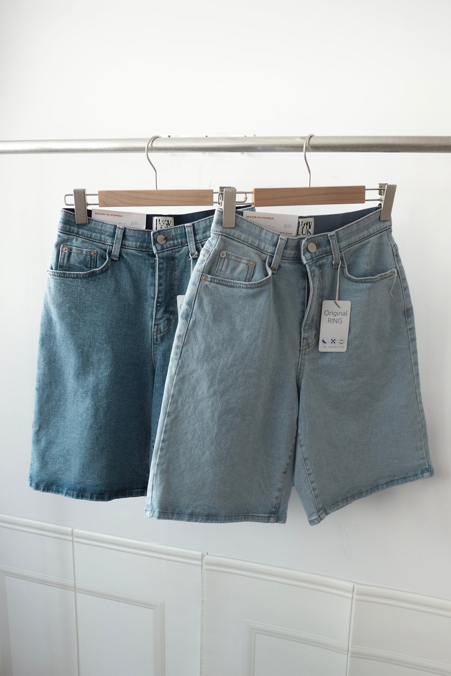 250423 Serafina Denim Bermuda Shorts