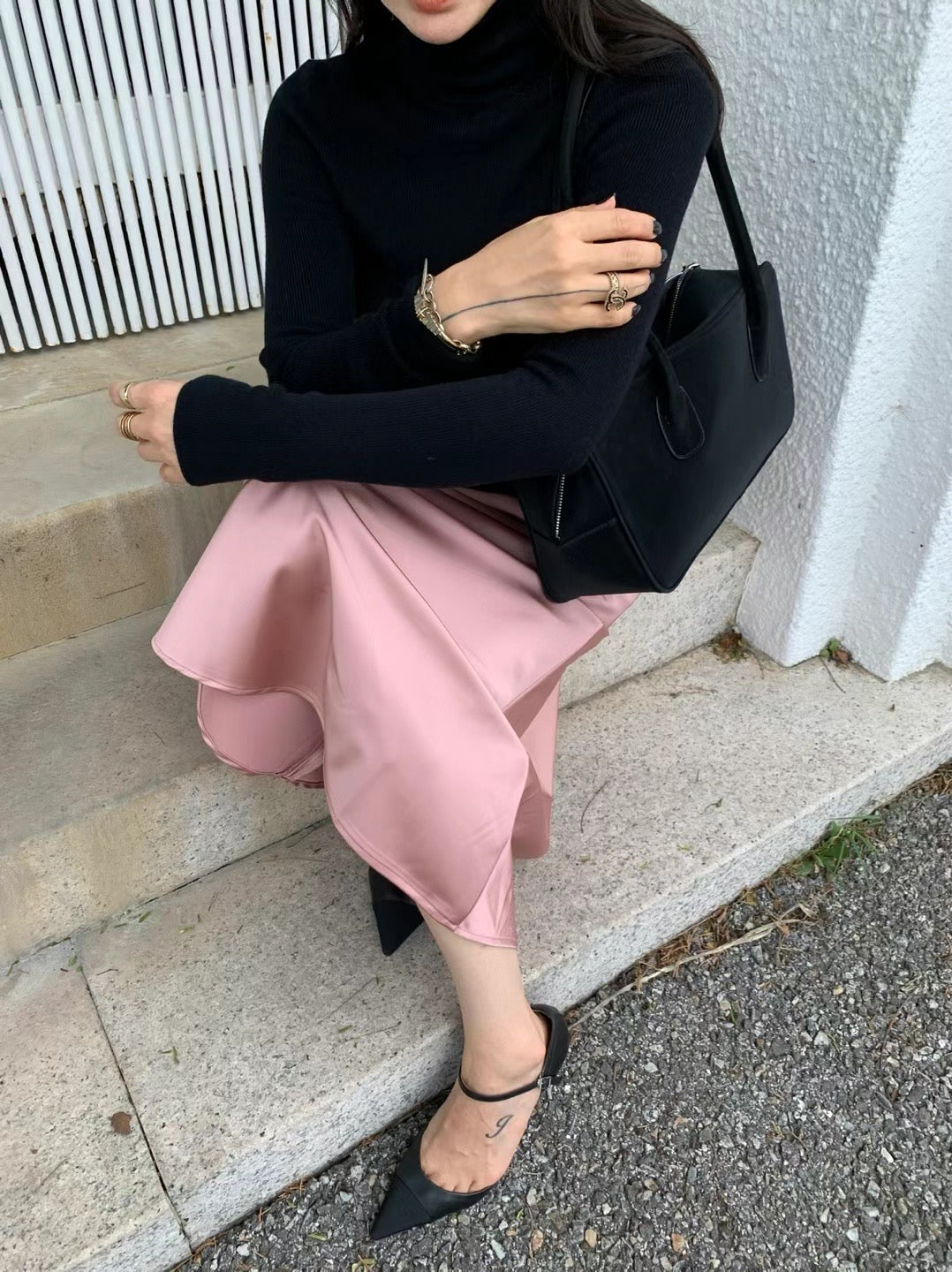 SS10 - Costelle Satin Skirt