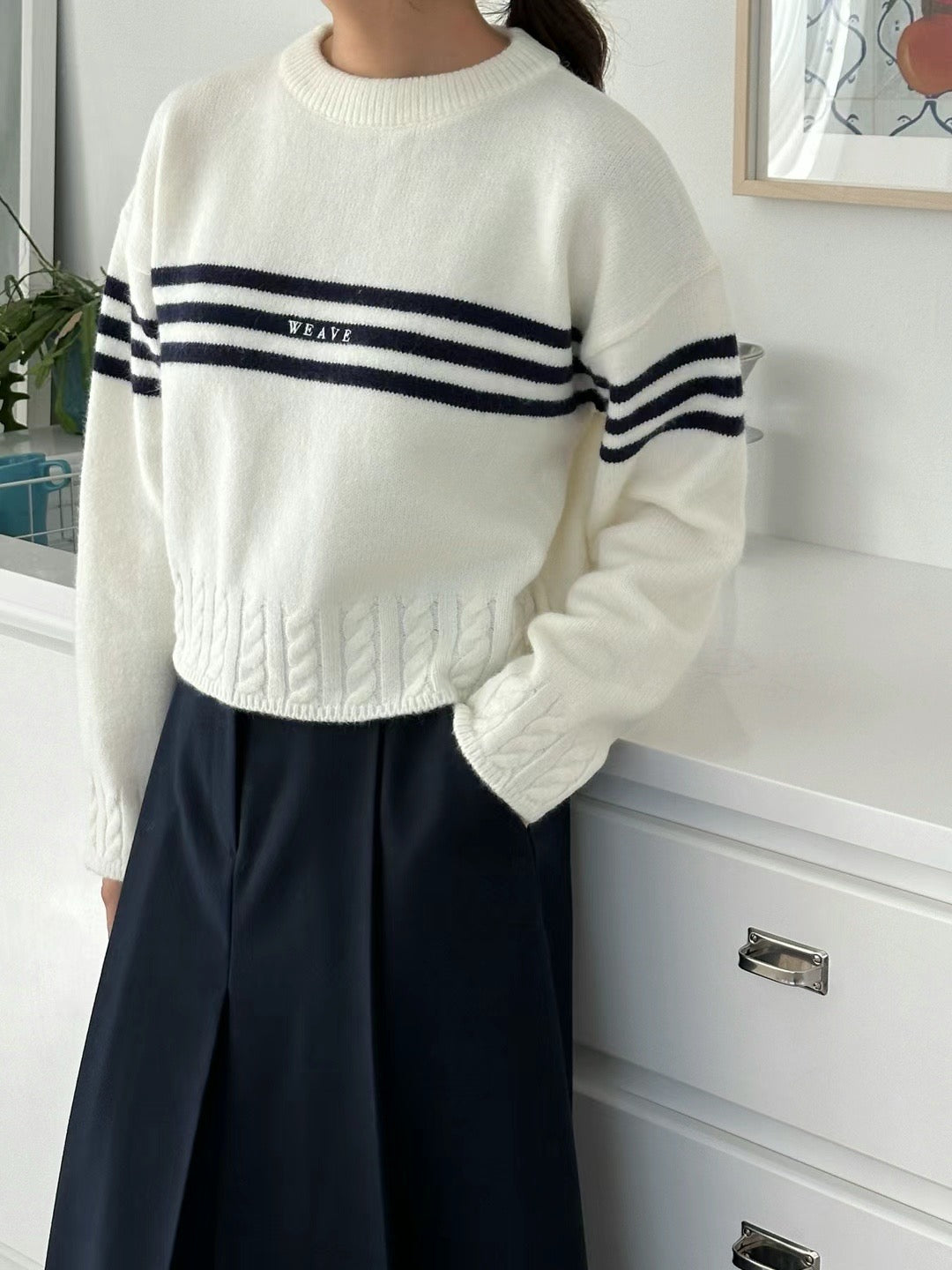 1018 Weave Sweater (*SHOWROOM 有DISPLAY)
