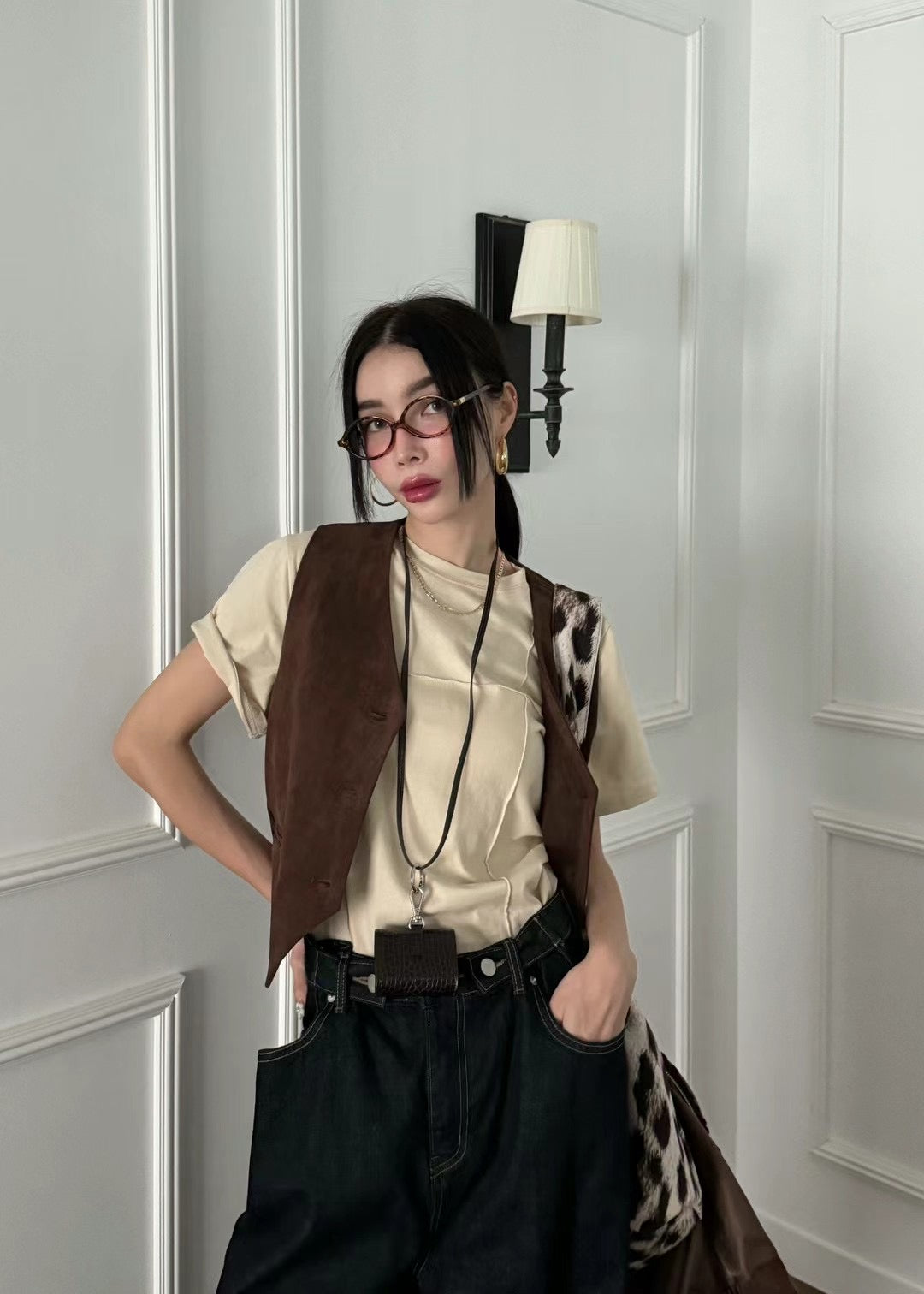 0904 Mãeve Suede Waistcoat (PT2.SHOWROOM 有DISPLAY)