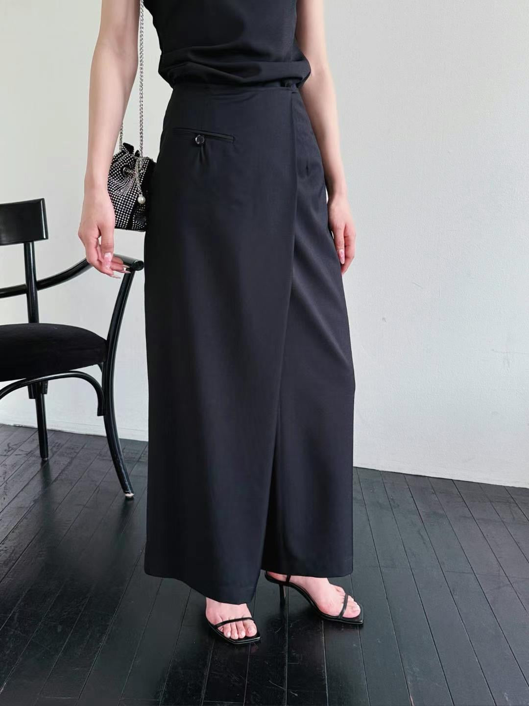 0677 Shelia Wrap Skirt