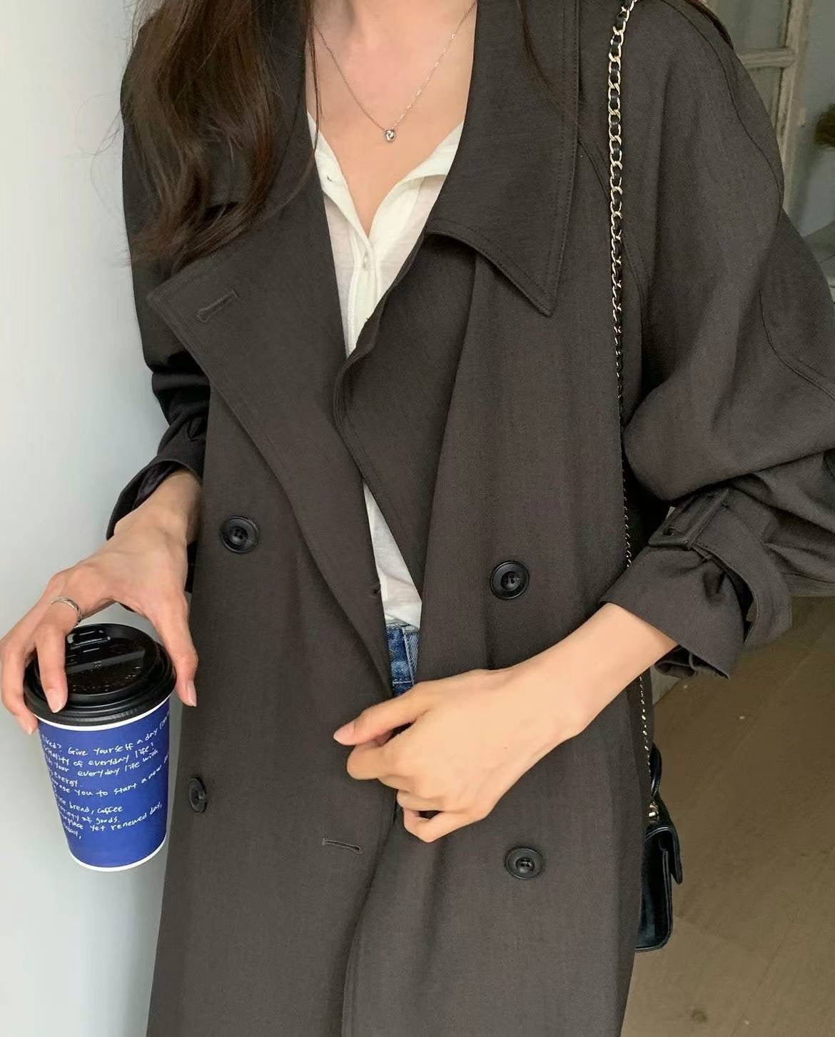 0919 Eleonora Trench Coat (PT1.SHOWROOM 有DISPLAY)