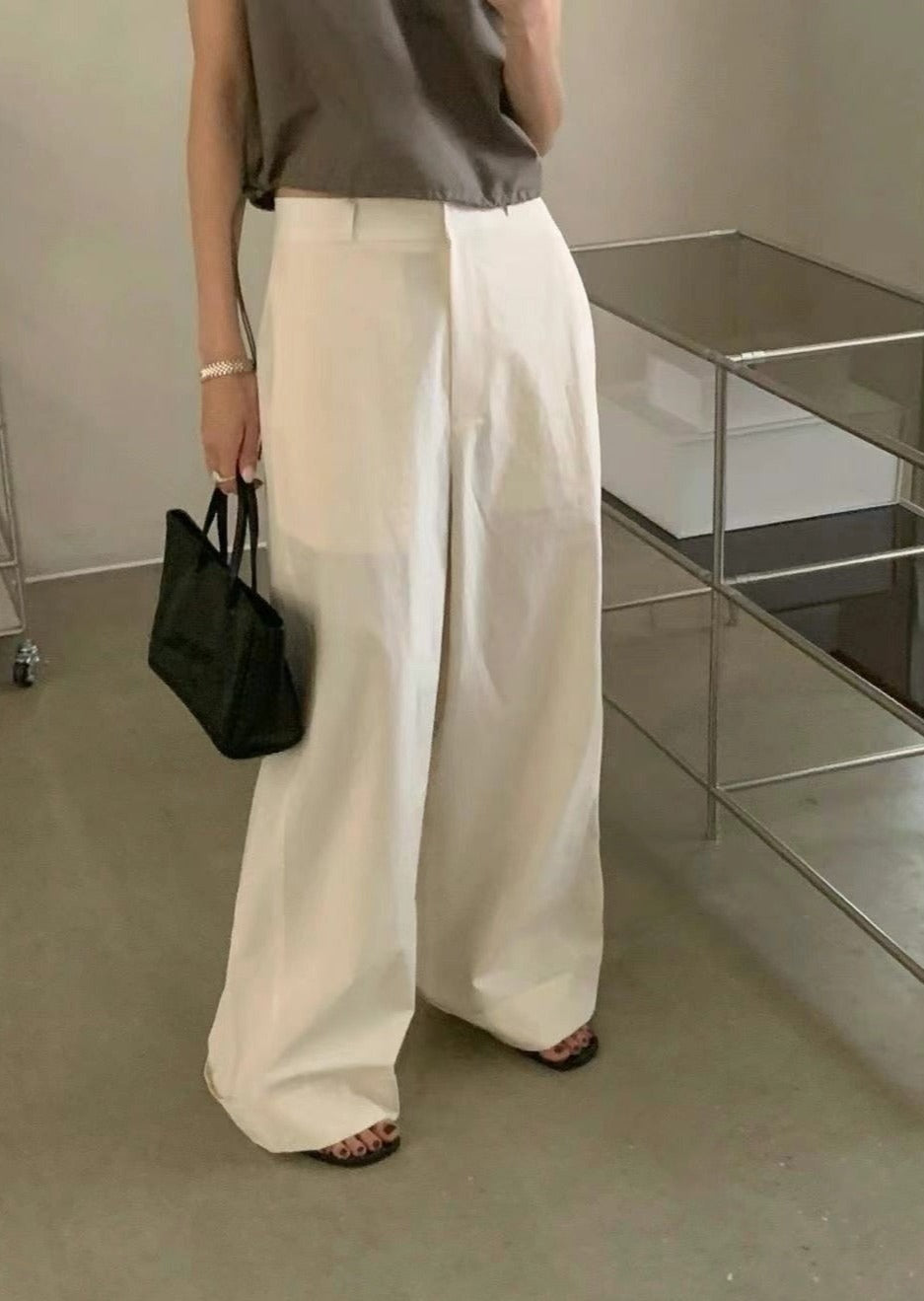 0630 Sandra Straight Pants