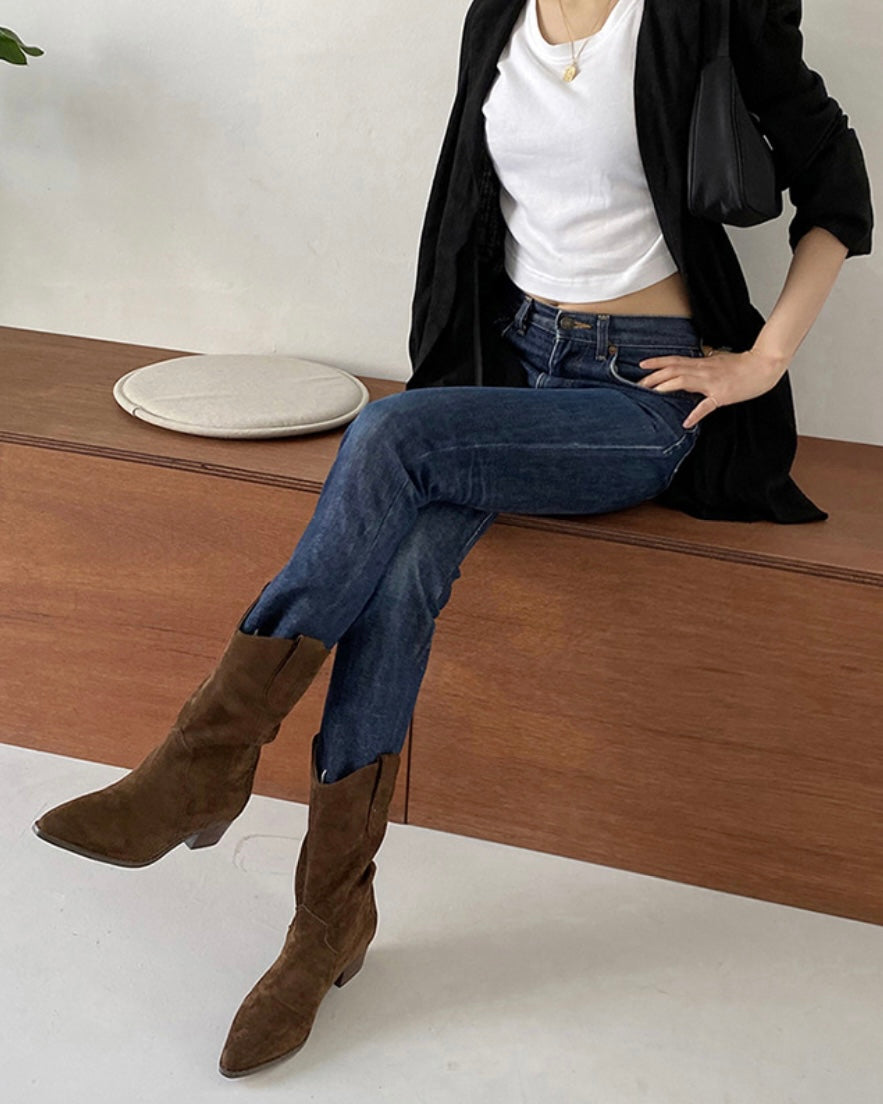 0969 Reorder Cowboy Boots (PT2.SHOWROOM 有DISPLAY)