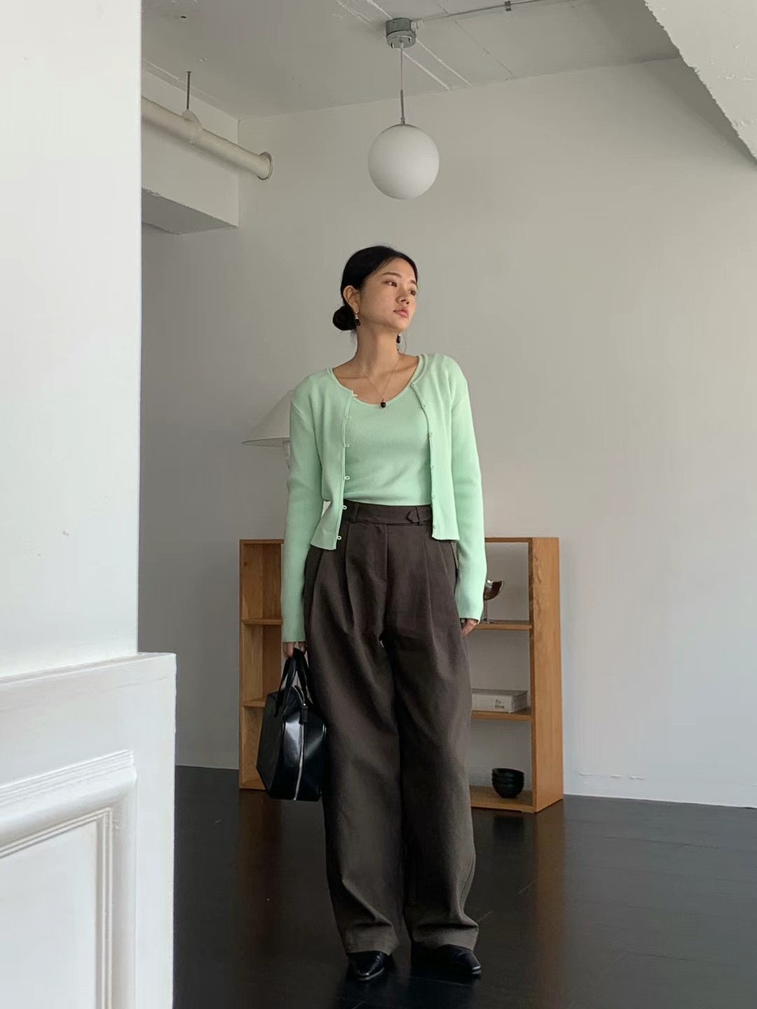 1016 Cecília Clasp Rib Knit Set (*SHOWROOM 有DISPLAY)