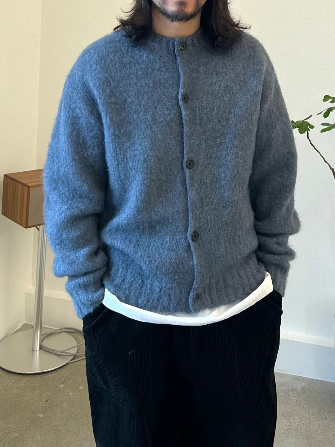 M1201 Noah Round Neck Cardigan(SHOWROOM 有DISPLAY)