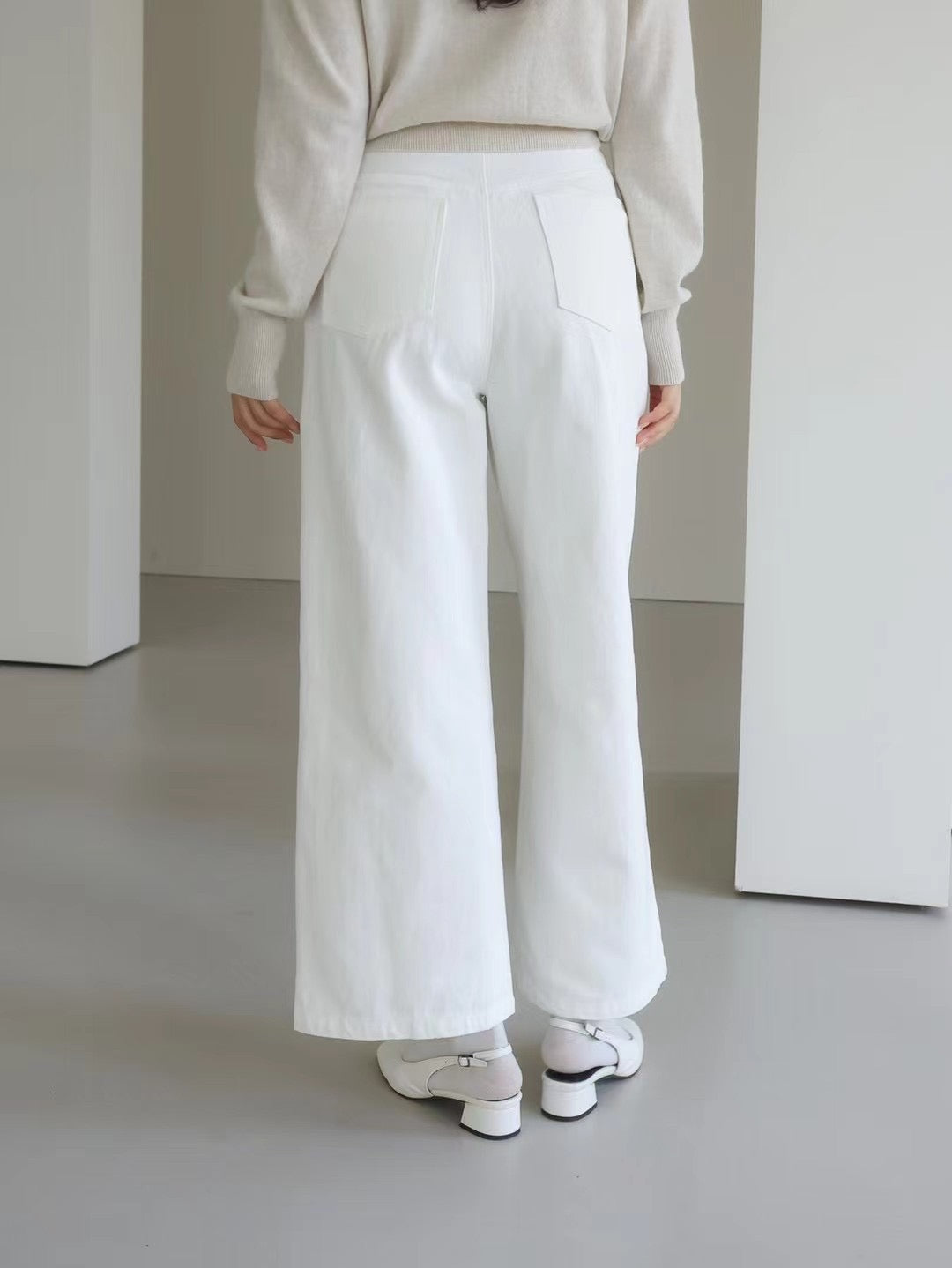 0929 Bianca White Jeans (PT2.SHOWROOM 有DISPLAY)