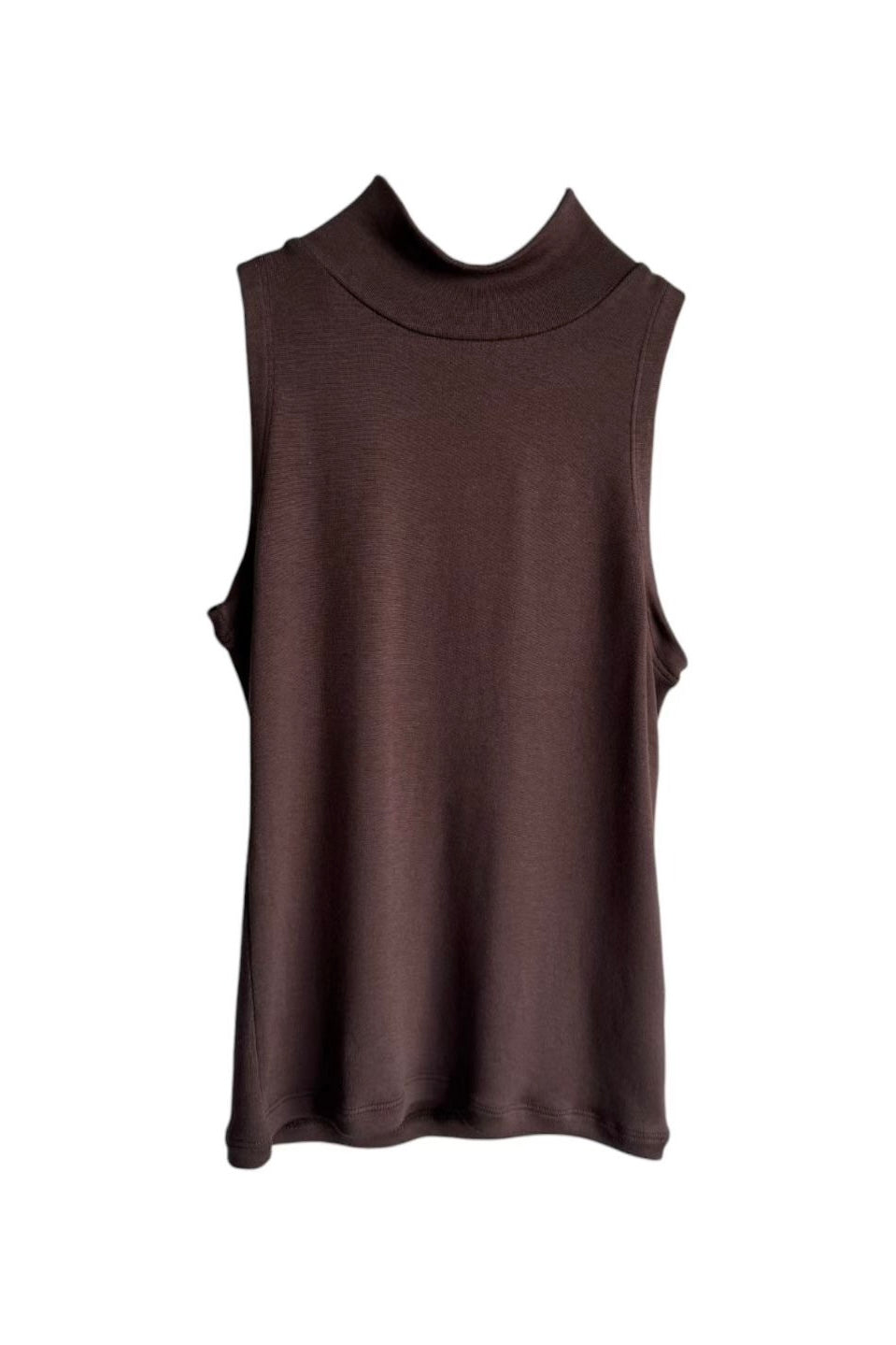 250931 90s sleeveless turtleneck