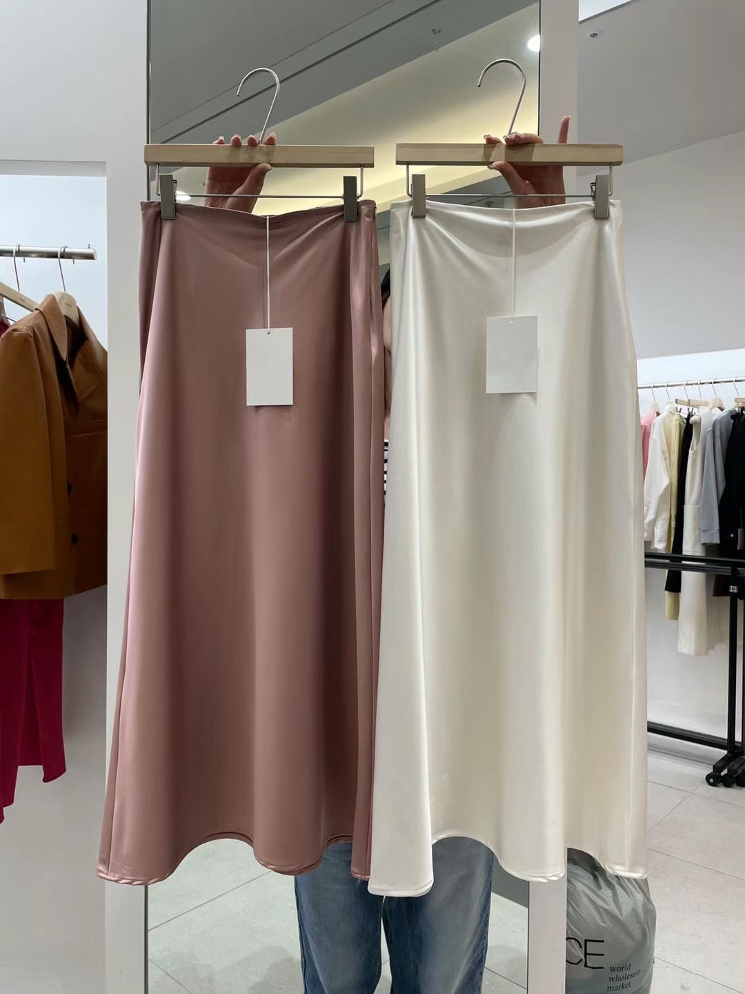 SS10 - Costelle Satin Skirt