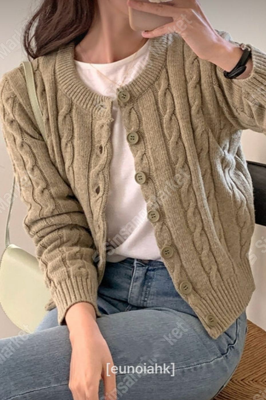 1107 Augusta Twisted Cardigan (SHOWROOM 有DISPLAY)