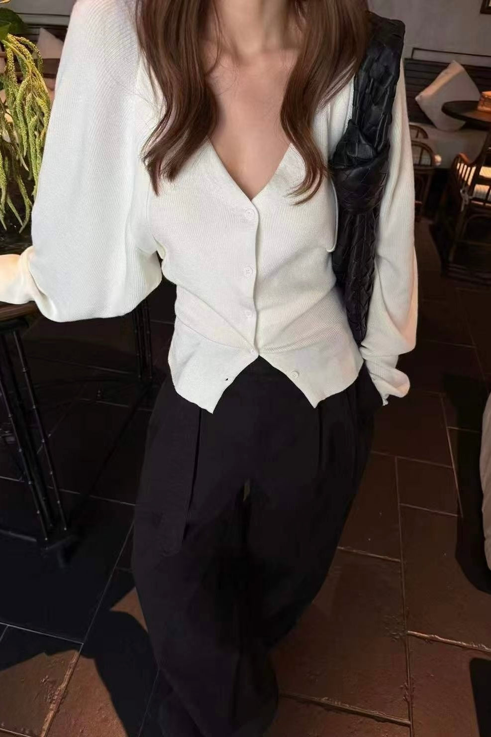 250952 Christina long sleeves waistcoat