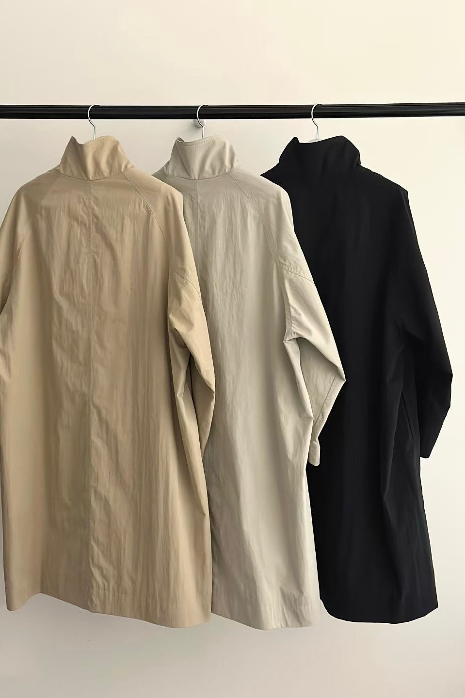 250908 Aurelie Collarless Trench Coat