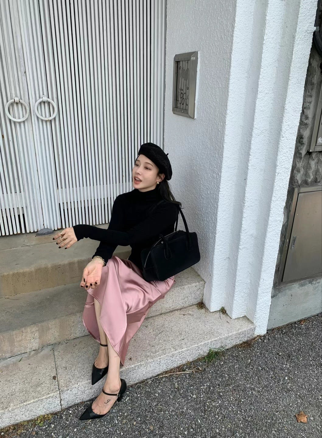 SS10 - Costelle Satin Skirt
