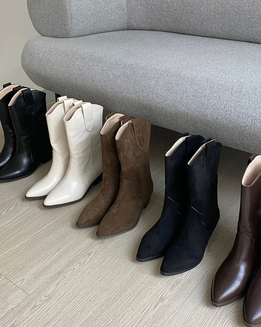 0969 Reorder Cowboy Boots (PT2.SHOWROOM 有DISPLAY)