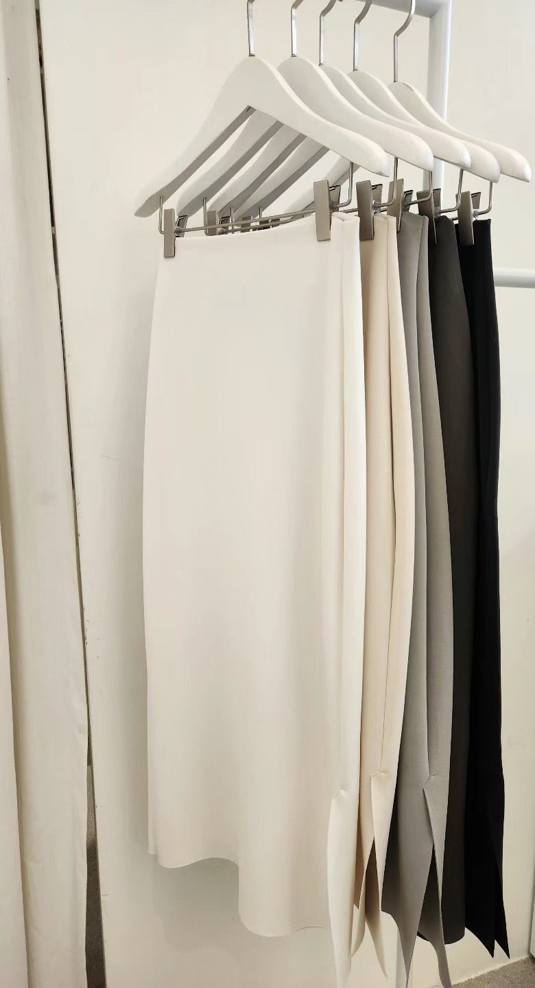 SK03 - Scarlett Side Slit Skirt