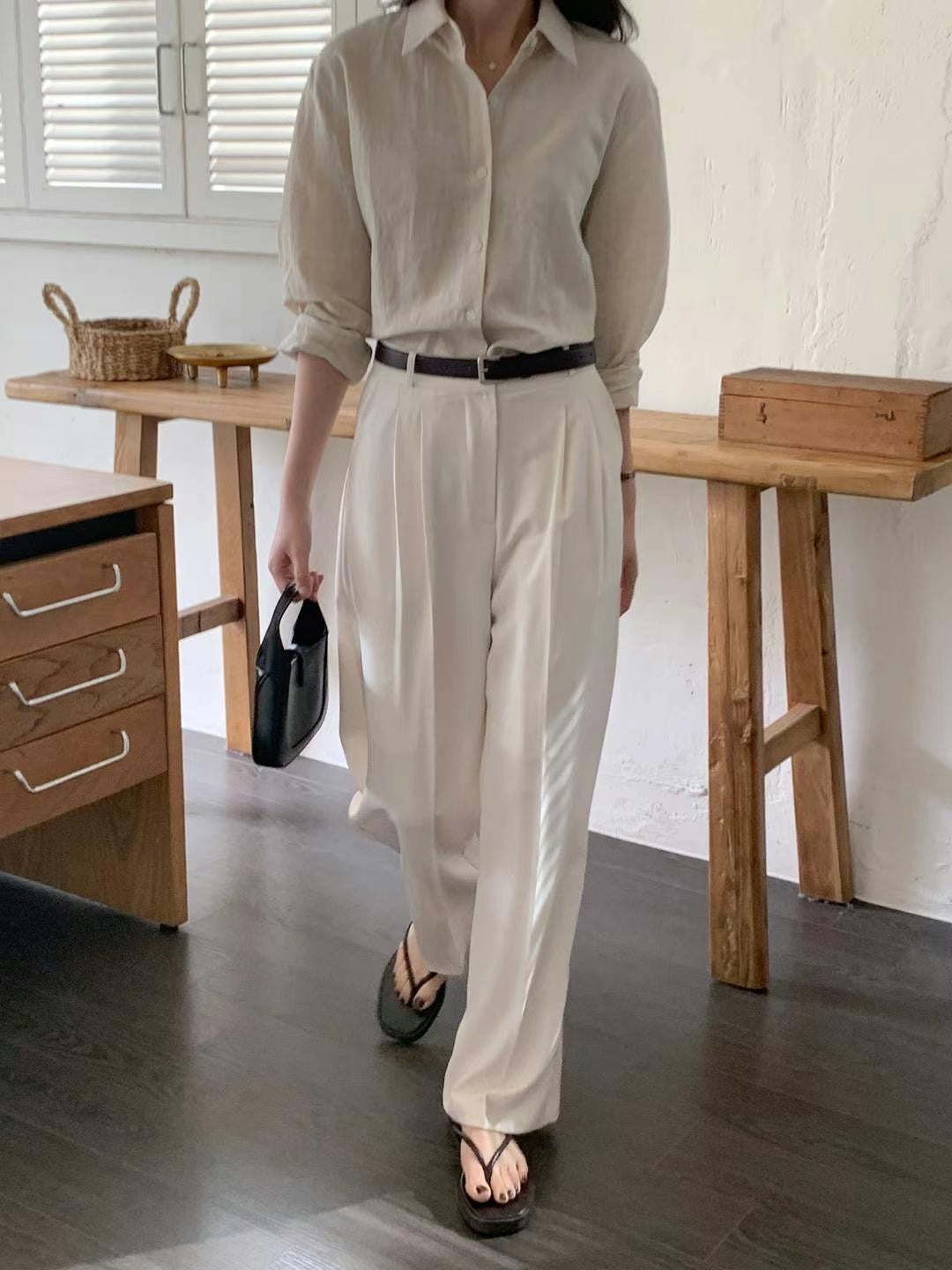 0641 Summer Linen Shirt