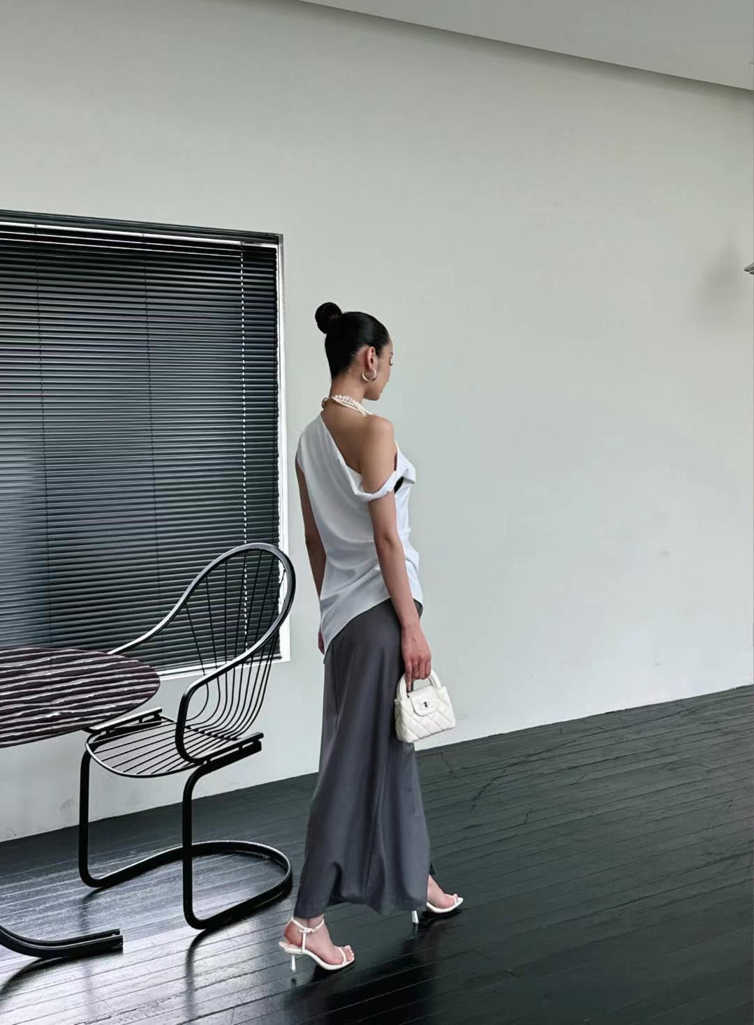 0677 Shelia Wrap Skirt