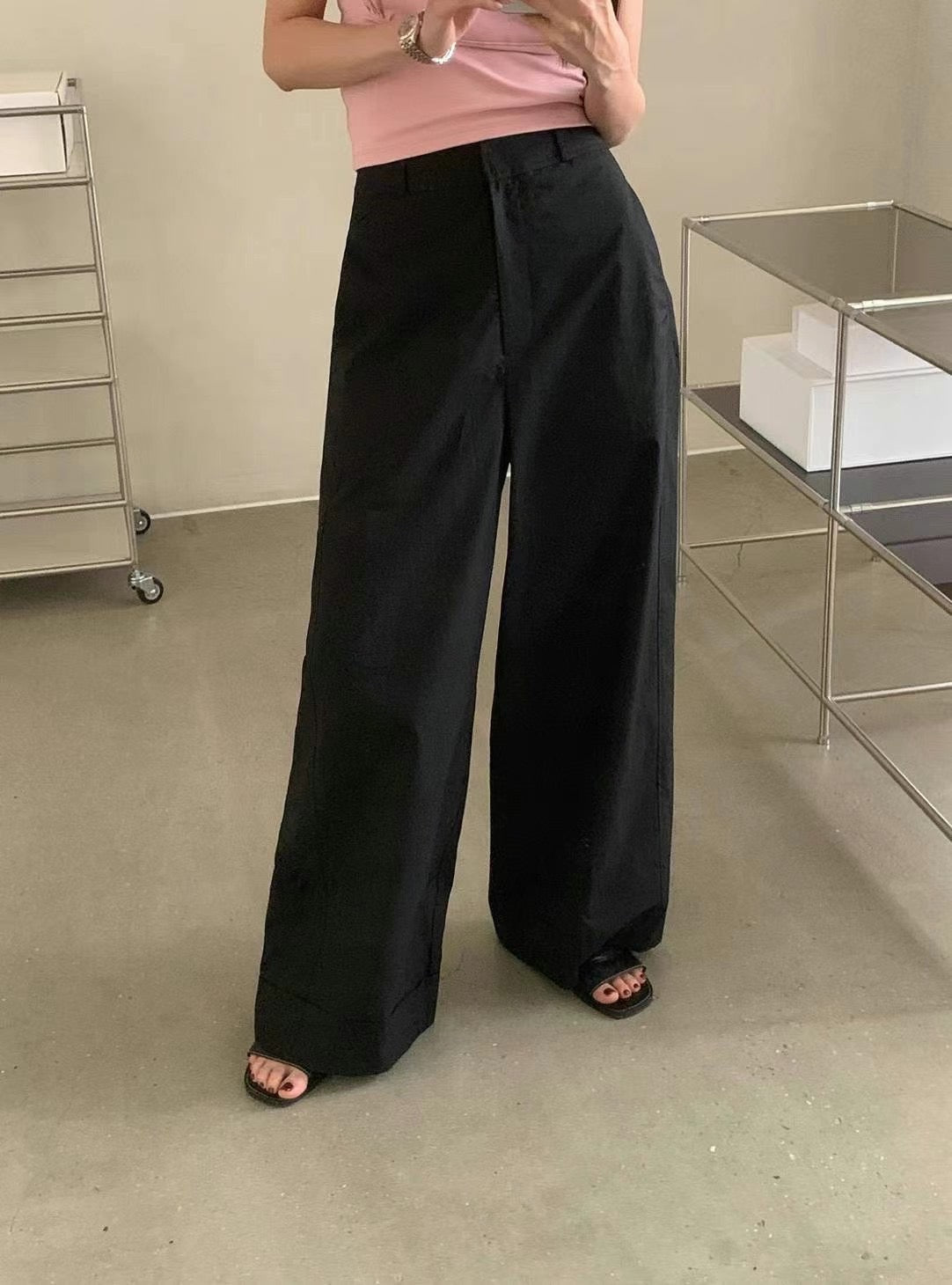0630 Sandra Straight Pants