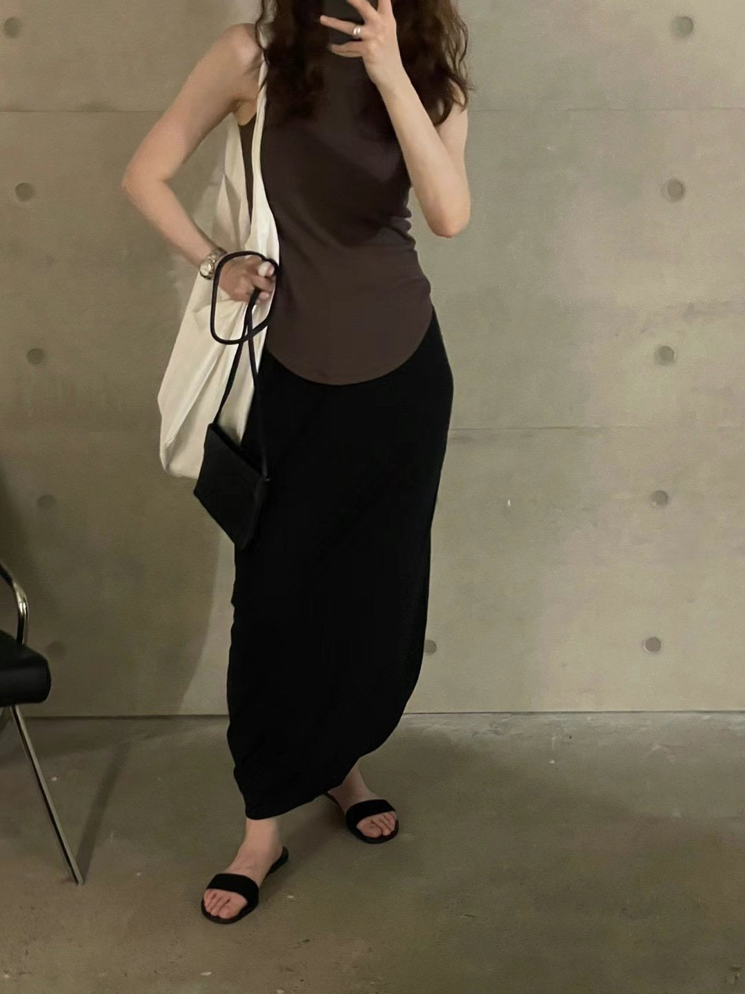 0609 Amelia Irregular Skirt