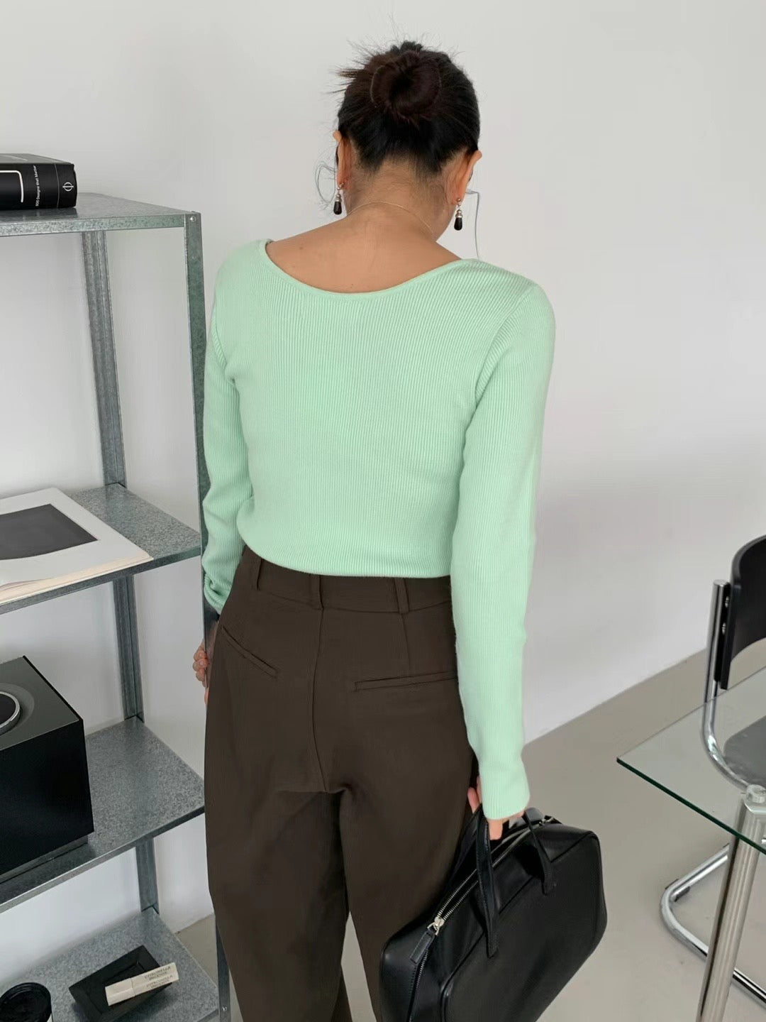 1016 Cecília Clasp Rib Knit Set (*SHOWROOM 有DISPLAY)