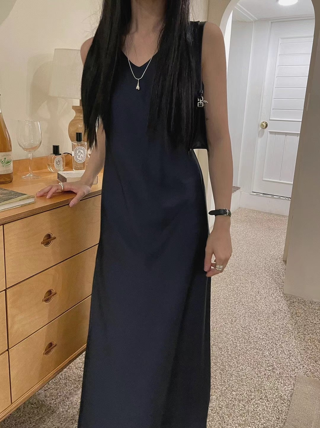 SS05 -Bianca Satin Dress