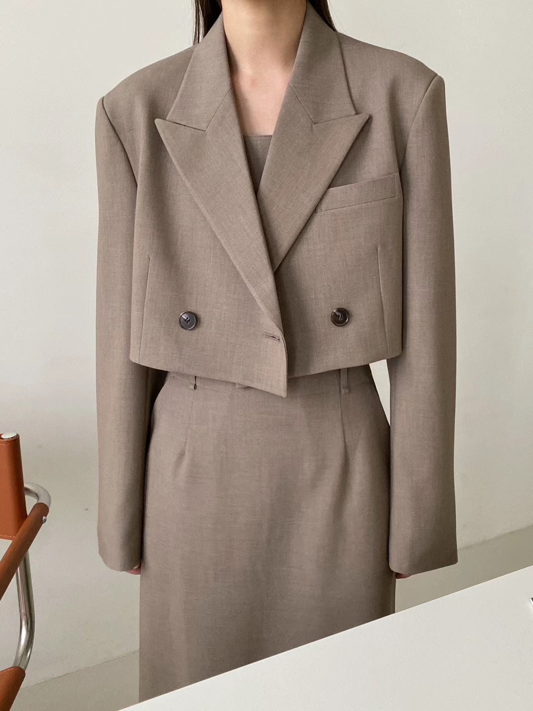 BL01 - Natasha Cropped Blazer