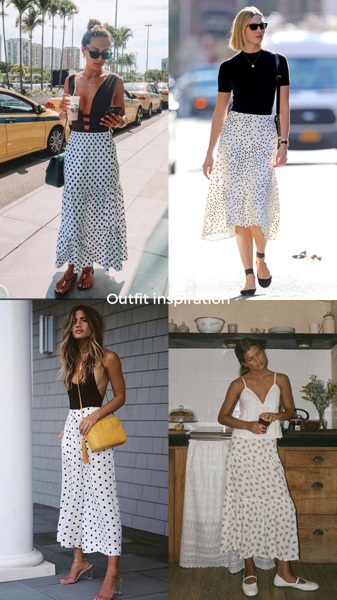 250463 Dot Wrap Skirt (Inspiration)