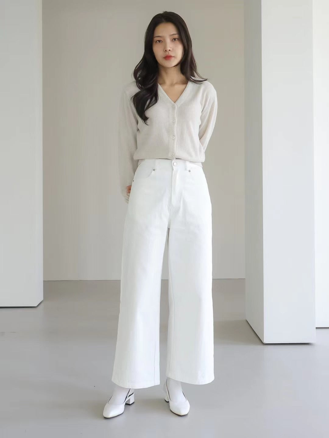 0929 Bianca White Jeans (PT2.SHOWROOM 有DISPLAY)