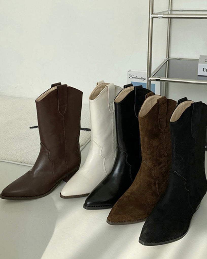 0969 Reorder Cowboy Boots (PT2.SHOWROOM 有DISPLAY)