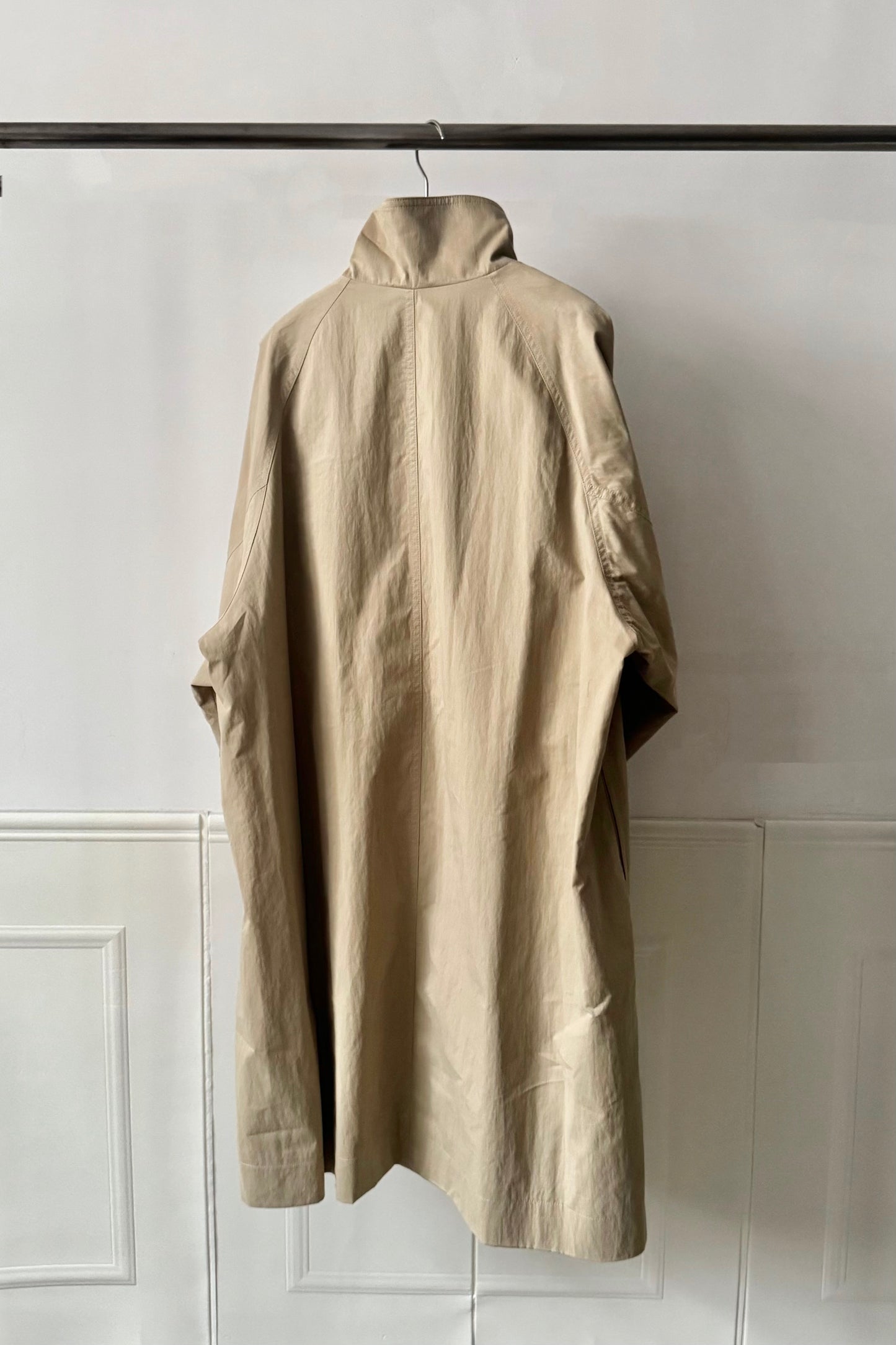 250908 Aurelie Collarless Trench Coat