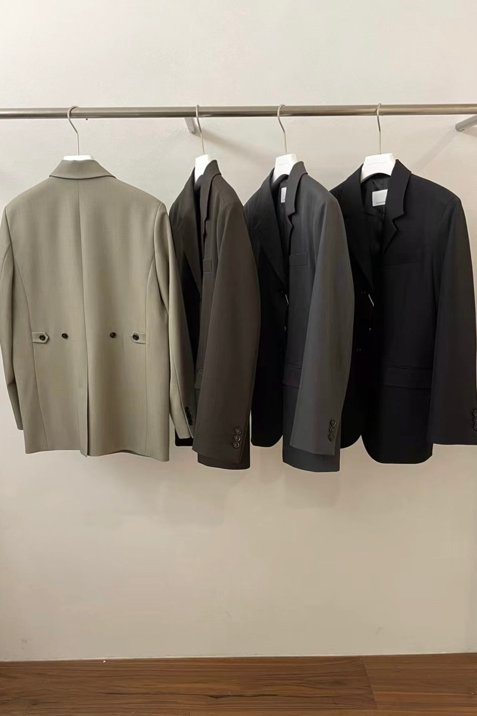 250914 Joseph 2-way back button blazer