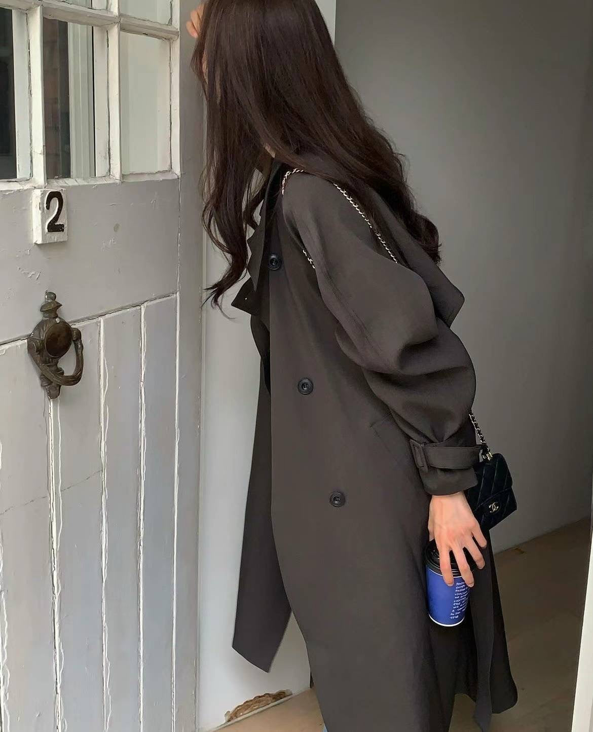 0919 Eleonora Trench Coat (PT1.SHOWROOM 有DISPLAY)