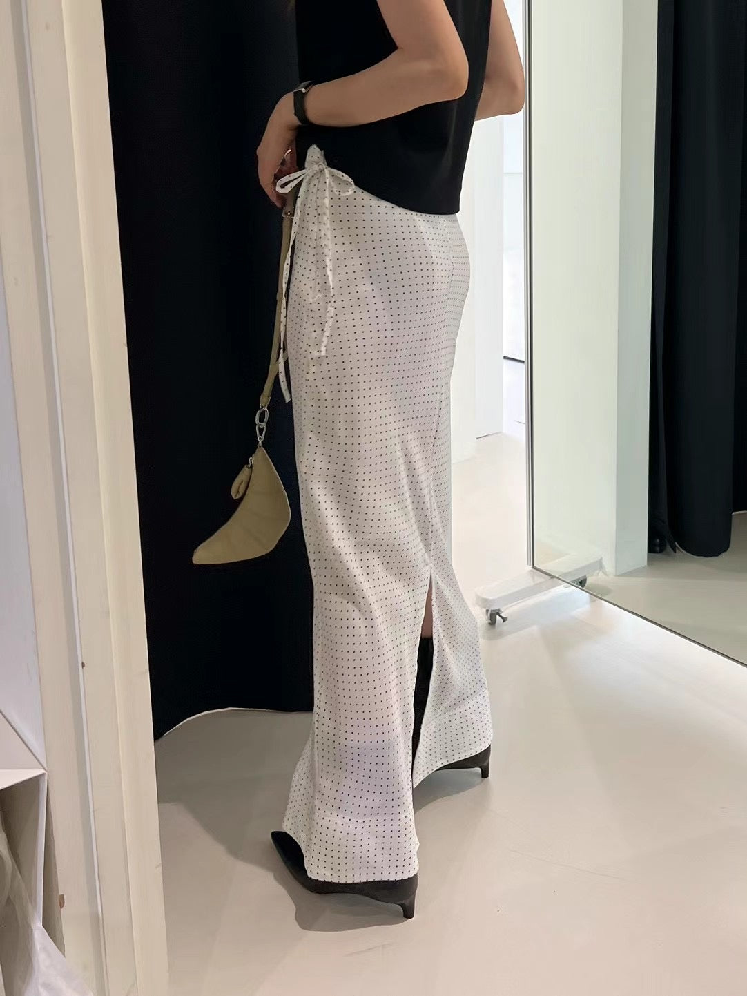 0937 French Style Dot Skirt (PT2.SHOWROOM 有DISPLAY)