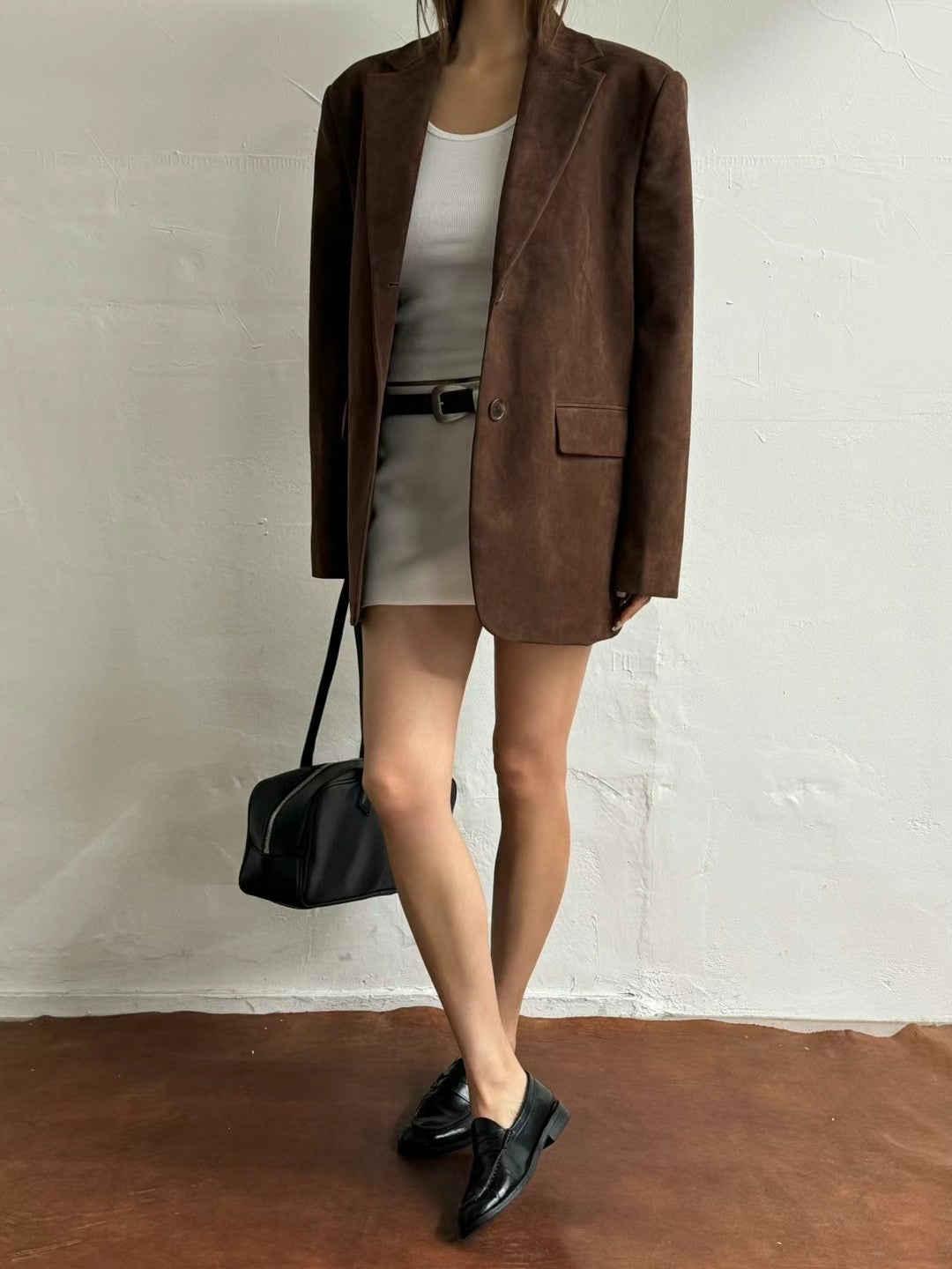1117 Kennedy Suede Blazer (SHOWROOM 有DISPLAY)