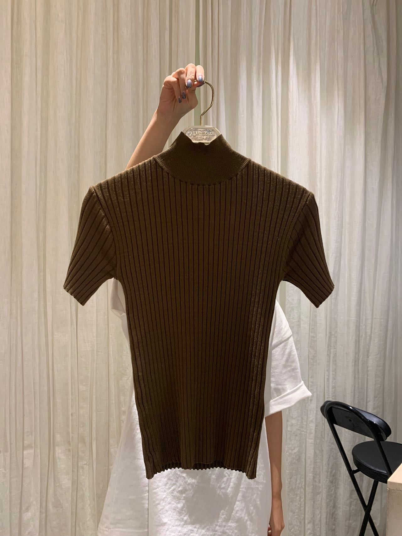 1026 Katy Mid sleeve Top