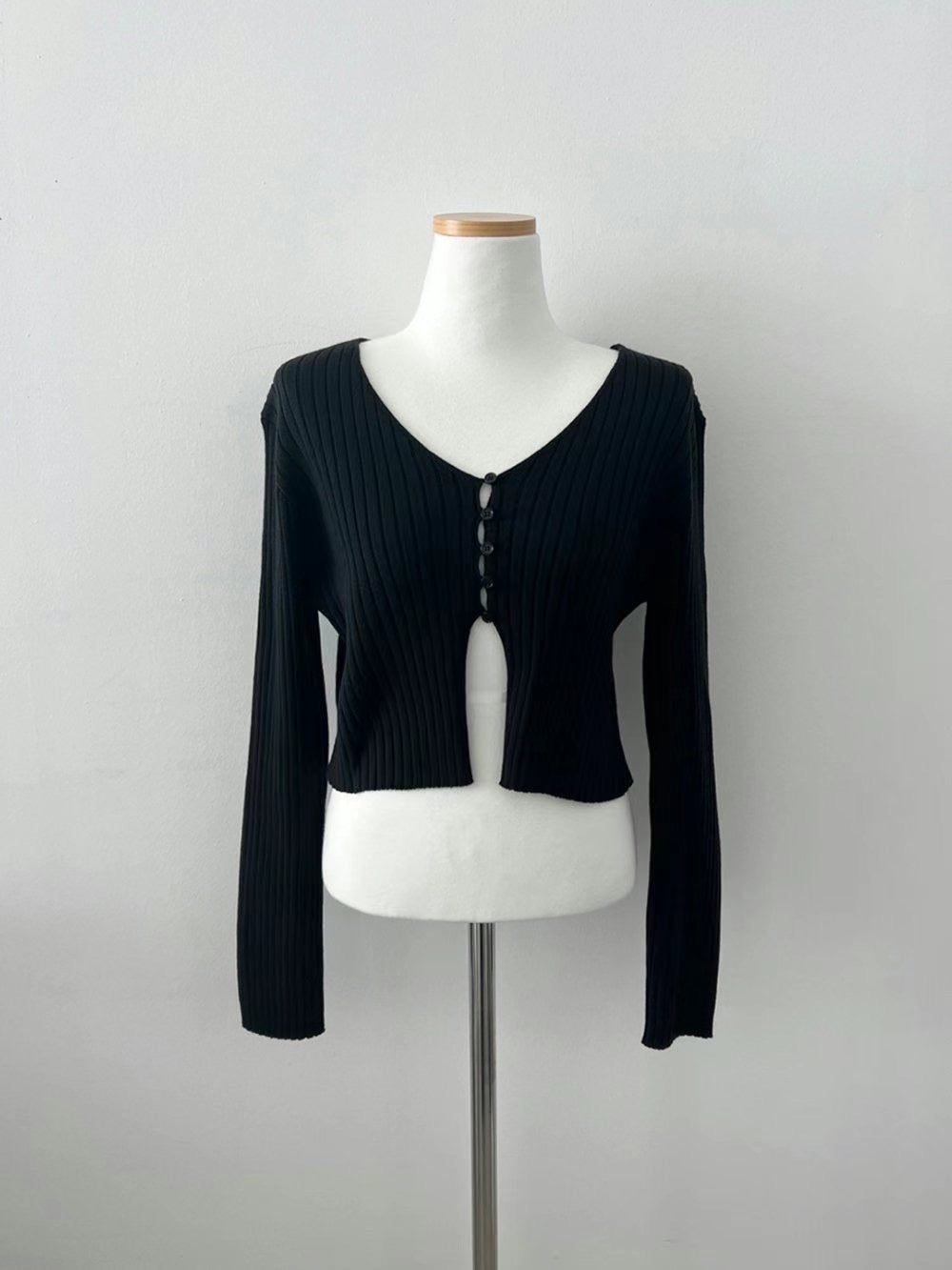 0925 Clasp Rib knit Top (PT1.SHOWROOM 有DISPLAY)