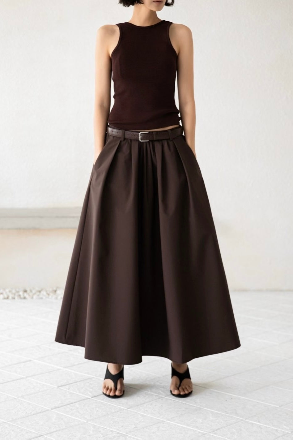 250721 Shelia Flare Skirt