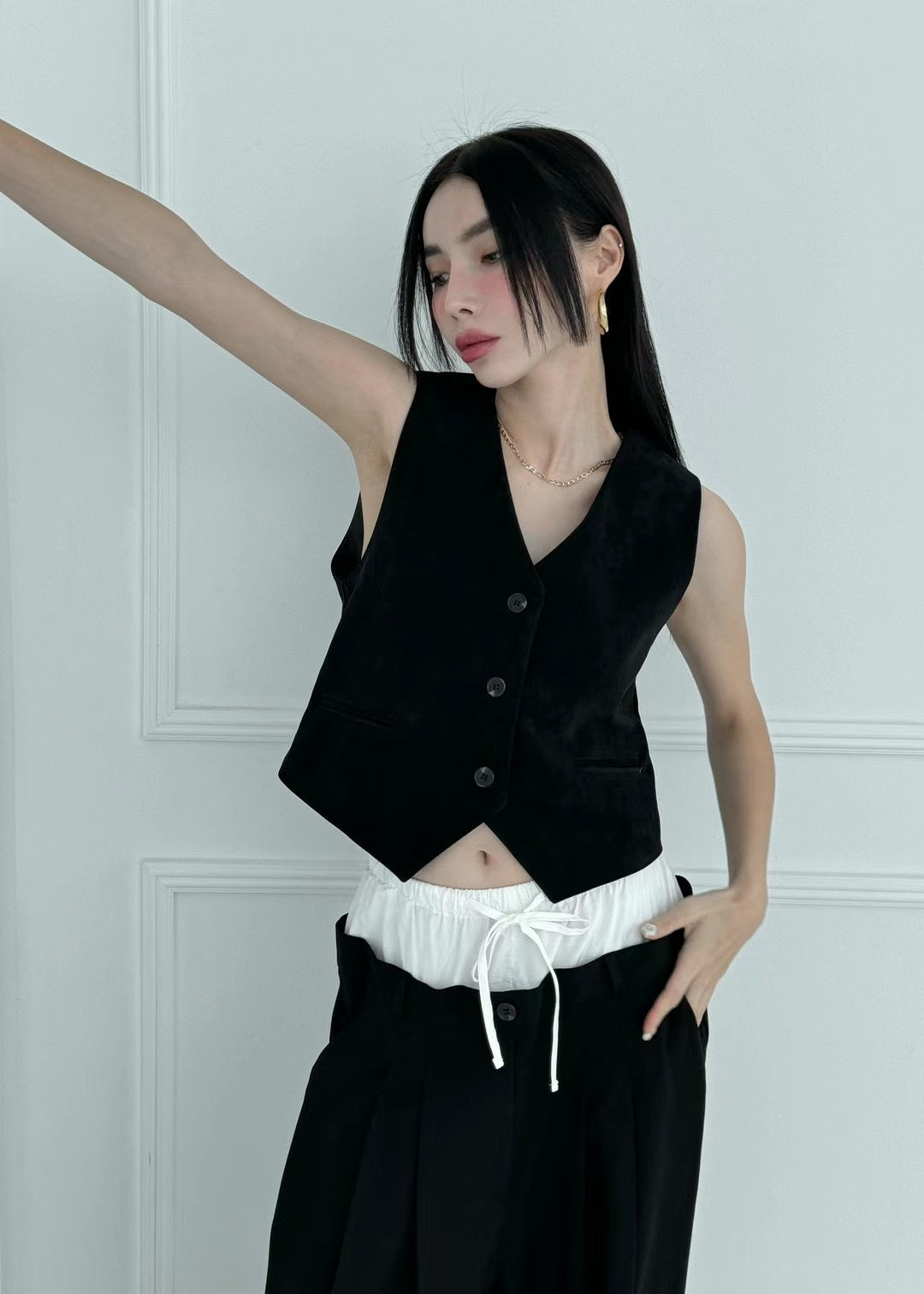 0904 Mãeve Suede Waistcoat (PT2.SHOWROOM 有DISPLAY)